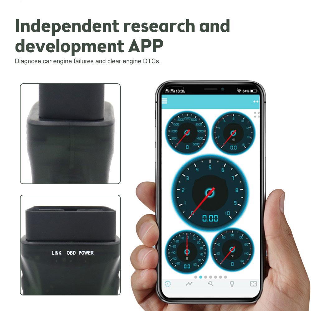 Icar Pro ELM327 Wifi OBD2 Scanner Bluetooth 4.0 OBD 2 Car Diagnostic Tool For IOS Android PC Scanner OBDII Reader Battery Tester