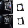 Motor-Start-Stopp-Aus-Taste ersetzen Abdeckung Trim Aufkleber Innen Carbon Faser Aufkleber für BMW F30 F34 3 Serie GT
