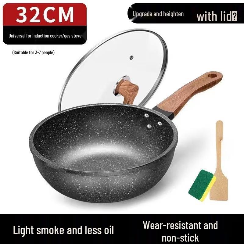 

Non-Stick Induction Frying Pan with Lid