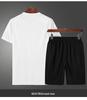 Men's Quick-Dry Summer Sports Set: Breathable Short Sleeve T-Shirt & Five-Point Shorts for Running