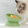 Slanted Mouth Cat Bowl Adjustable Dog Food Feeding Basin Pet Drinking Feeder  Kitten Puppy