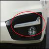 Front Fog Light Bezels Chrome Trim Strips Fog Light Decorative Strips for Subaru Forester 2016-2018 Left or Right 1 Piece