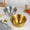 3Pcs Stainless Steel Salad Bowls Set Oven Safe Durable Kitchen Mixing Bowls With Measurement Marks For Baking And Mixing