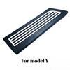For Tesla Model 3 Model Y Aluminum Alloy Anti-Slip Foot Pedals Set Brake Gas Accelerator Rest Pedal Black Car Accessories
