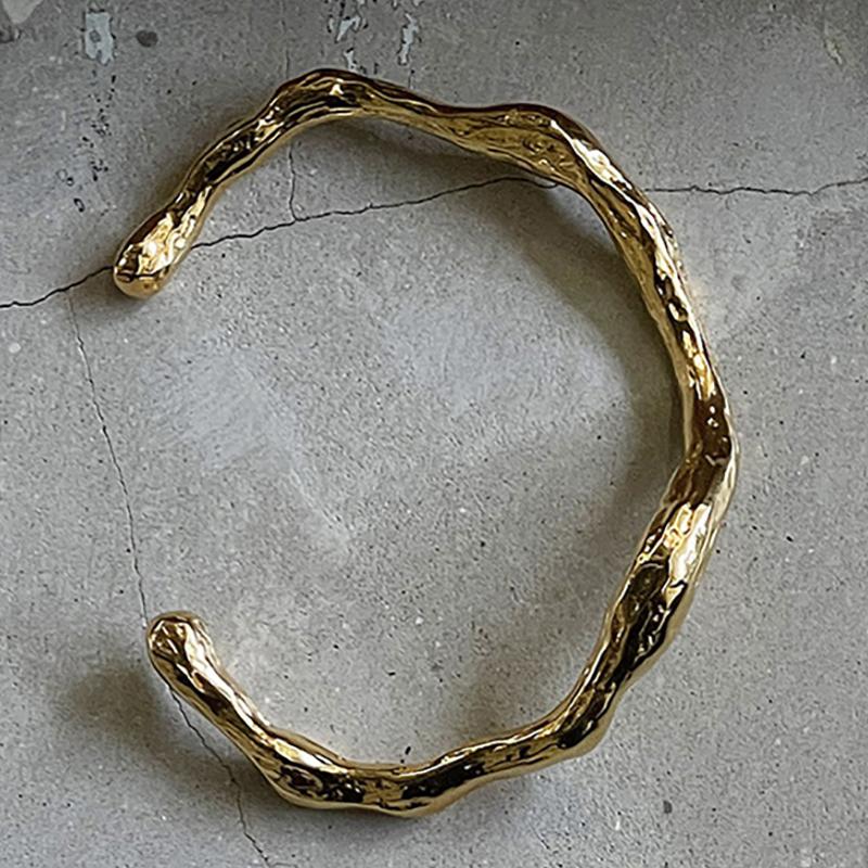 

Foxanry нерегулярный геометрический браслет для женщин, новая мода, минималистичный ювелирный подарок для помолвки, подарки, оптовая продажа 18cm серебряный