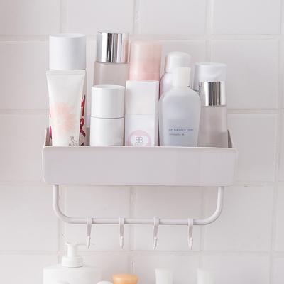 Bathroom Shower Corner Shelf Large Capacity Space Saving Wall Mounted Bathroom Shelf for Home
