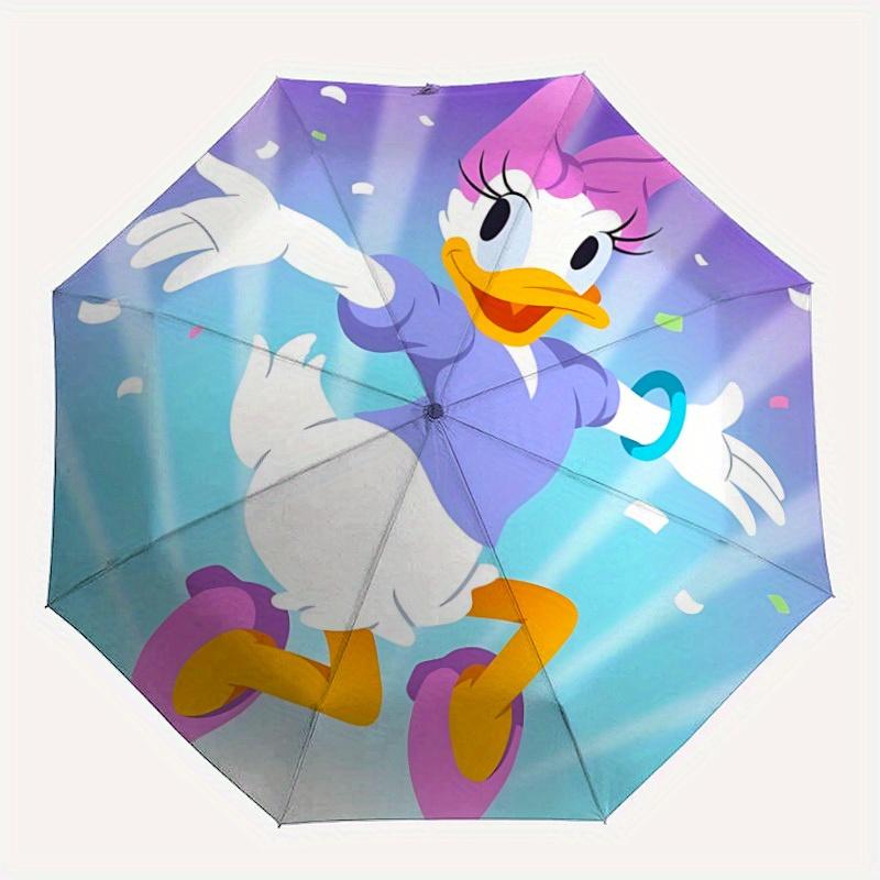 

1pc Daisy Duck Automatic Umbrella 8-Bone Design Compact Gear for Outdoor Travel, , Perfect Gift for Friends Birthdays yy250809004