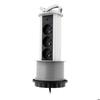 Built-in Socket Block 3 Sockets 16A 2P+T Ø100mm - Grey - Otio