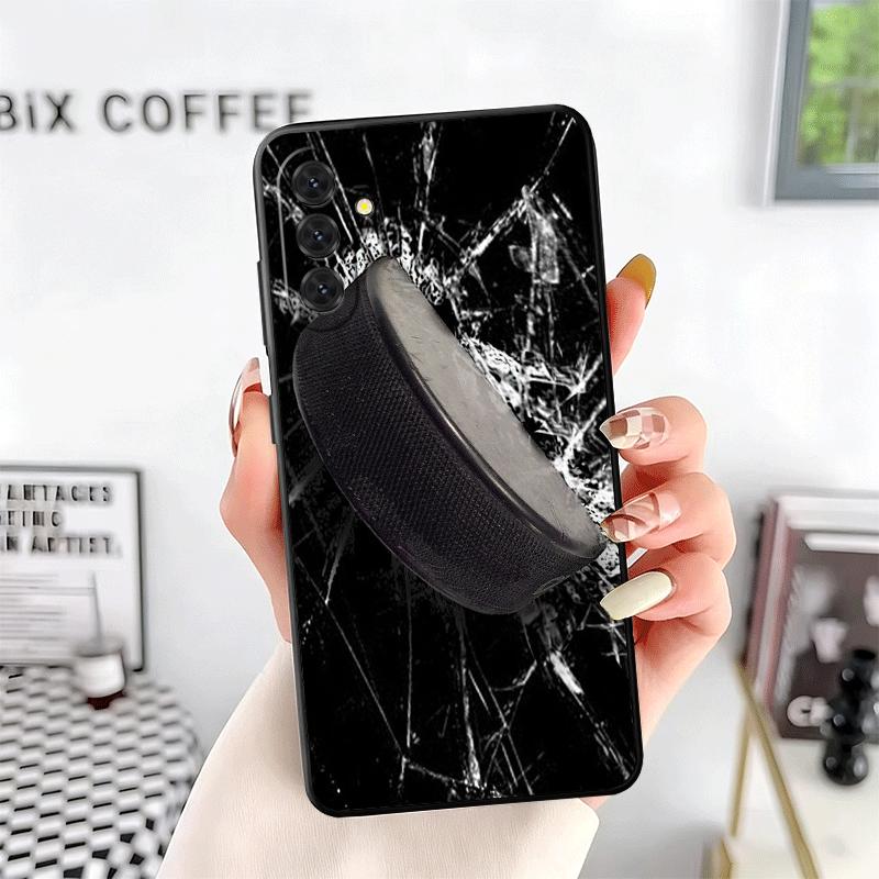 Ice Hockey Rink Sport Soft Phone Case for Samsung A17 A37 A57 A16 A26 A36 A56 A15 A25 A35 A55 A14 A24 A34 A54 A13 A23 A33 A53 A5