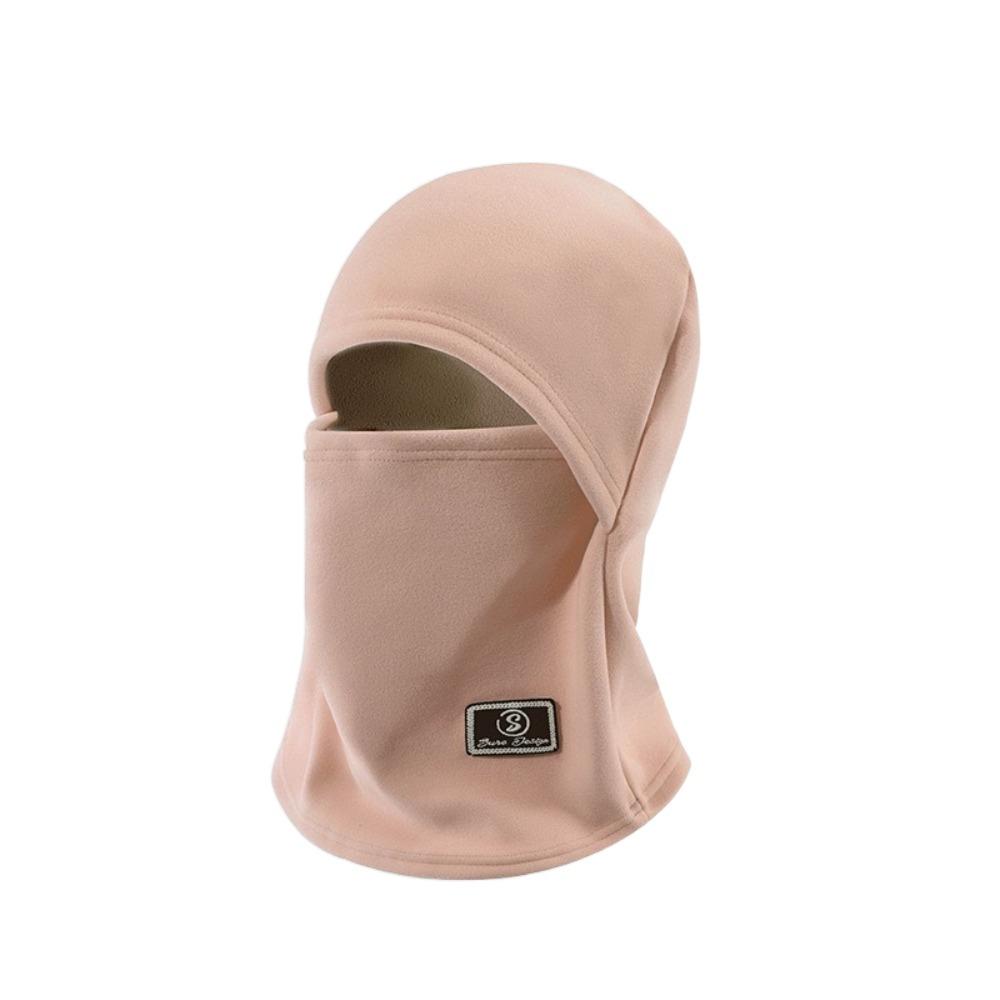 Winter Velvet Fleece Balaclava Hat Ear Protector Windproof Pullover Cap Dustproof Wrap Mask Face Cover Outdoor Cycling Skiing