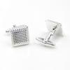 Men's Fashion Square Shape Cufflinks Shirt Cuff Links Party Wedding Groom Decor