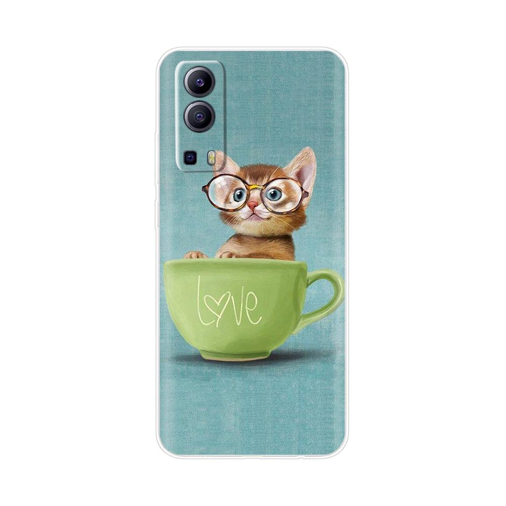 Per Custodia Vivo Y72 5G Silicone Morbido Trasparente TPU Copri Telefono Per Vivo Y52 5G vivoY72 Y 72 52 5G Custodia Funda Protettiva Coque