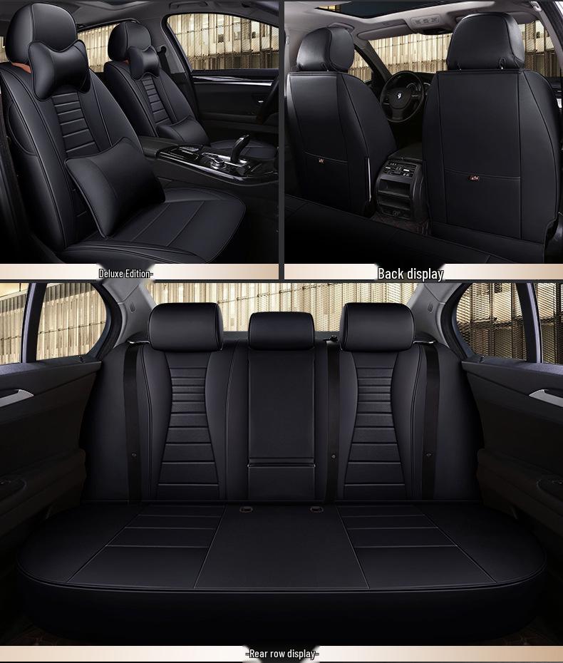 Leather Seat Cushion for BAIC Huansu H3f, Baojun 730, Wuling Hongguang: Full Surround