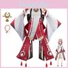 Genshin Impact Yae Miko Guuji Yae Cosplay Costume Uniform Halloween Outfits