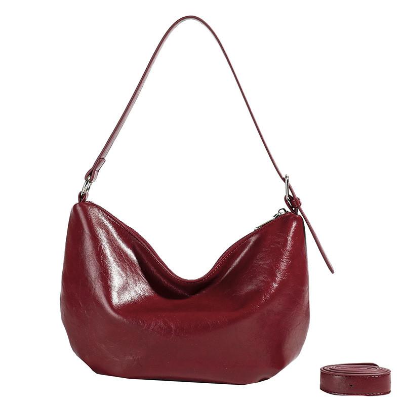 Pu Soft Leather Satchel For Women With Zipper Closure And Spacious Interior For Daily Use