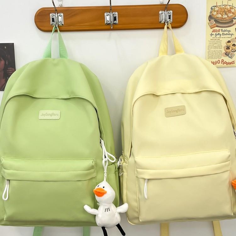 Schoolbag New Casual Backpack Fashionable Simple College Bag Men's and Women's Large Capacity Outdoor Travel Backpack