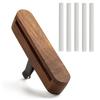 Latikaly Car Aroma Clip On Aroma Holder for Car Refill Carafer Drive Aroma Clip (Wood)
