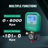 The DY519 digital pressure gauge is suitable for precise pressure measurement in therefrigeration system. digital pressure gauge