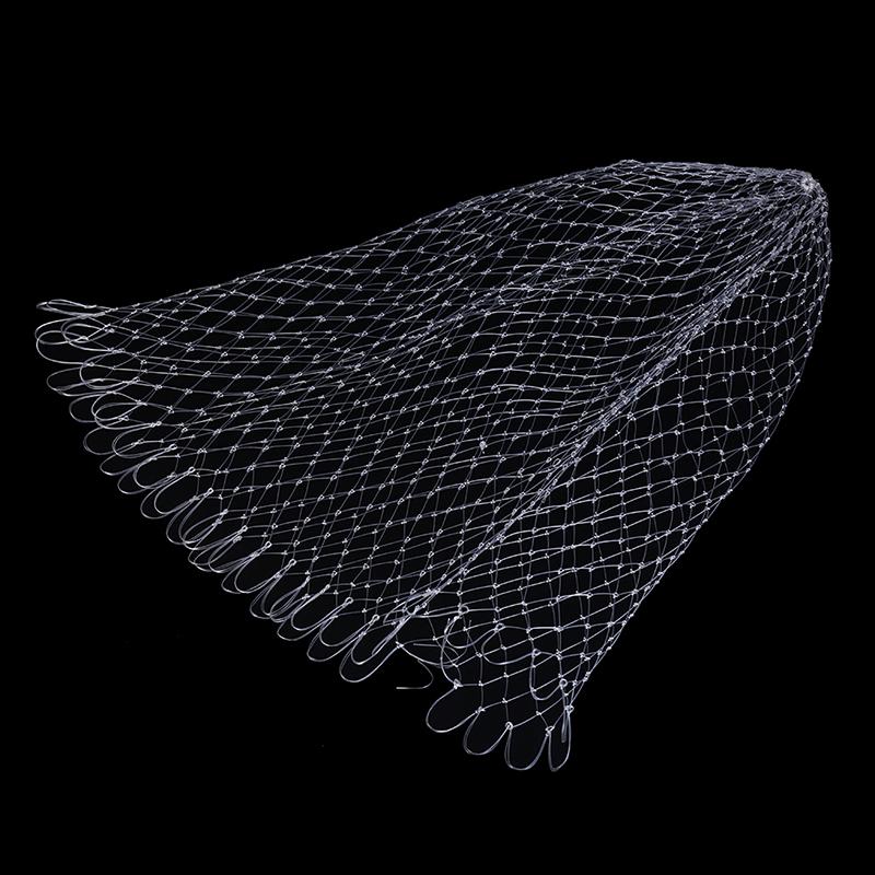 Nylon Fishing Nets Fishing Tackle Collapsible Rhombus Mesh Hole Fishing Products