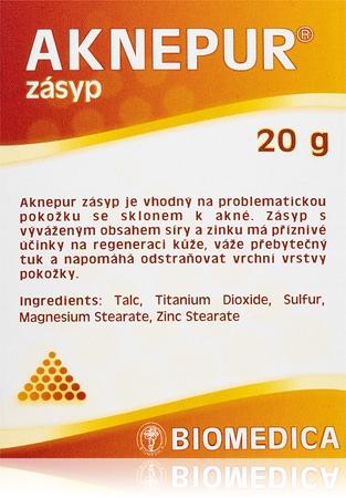 

Рассыпчатая пудра Biomedica Aknepur для проблемной кожи и прыщей TU прозрачный