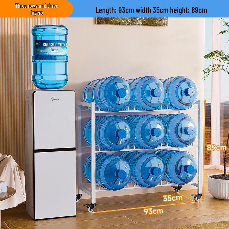 Heavy-Duty Bottled Water Storage Rack