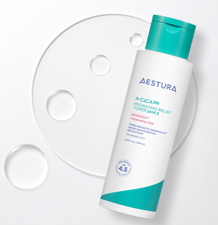 AESTURA A-Cica365 Hydration Toner pH4.5 200ml Sensitive Skin Soothing Toner