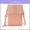 Fashionable Women's Crocodile Pattern Mini Phone Bag Zipper Closure Street Style Multiple Colors