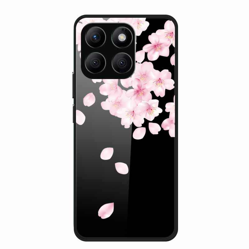 For Honor X8c Case X8 c X 8c Tempered Glass Hard Back Cover Phone Case For Honor X8c 4G Case HonorX8c X 8 c Capa Soft TPU Bumper