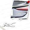 3D Metal Car Decor RC Emblem Rear Trunk Badge Fender Sticker Body Decals For RC Sport 301 308 307 208 5008 107 206 207