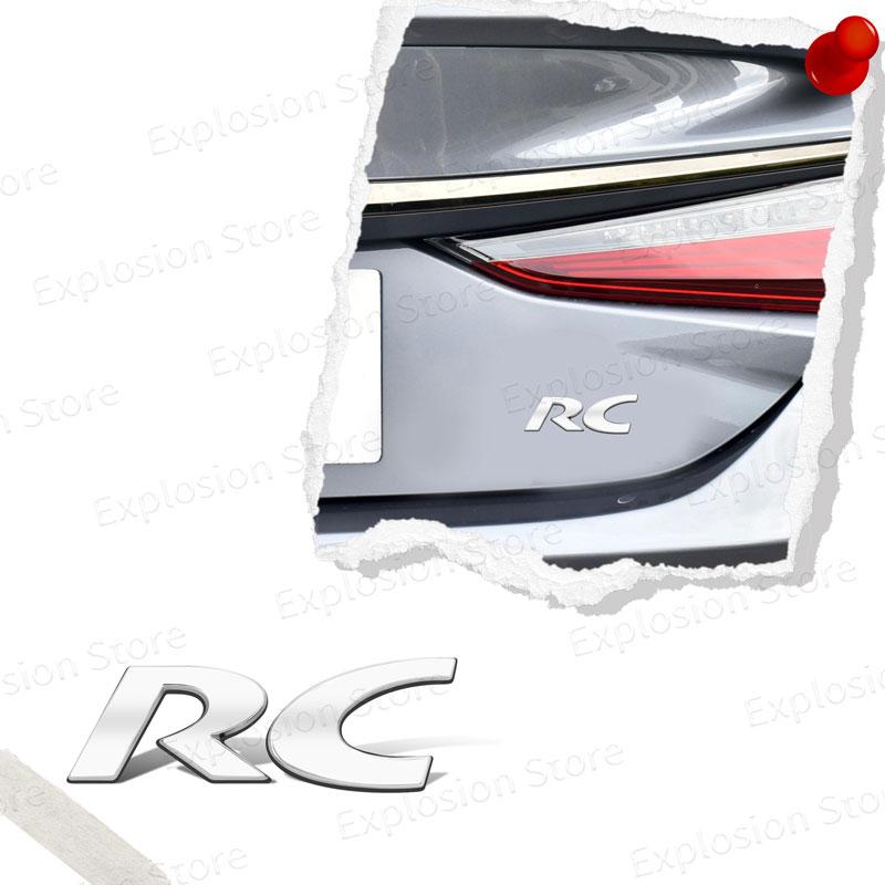 3D Metal Car Decor RC Emblem Rear Trunk Badge Fender Sticker Body Decals For RC Sport 301 308 307 208 5008 107 206 207