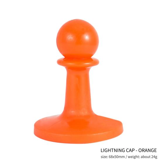 

Громовий захист, ковпачок, тент-штангу, стійку для зовнішнього намету, тент-капку помаранчевий