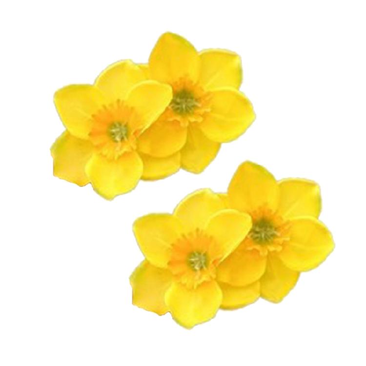 

2pcs Strong Hold Flower Elegant Hair Clip Novelty Masquerades Girls Hair Pin for Various Hairstyles and Event 1