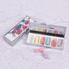 Metal Pill Box Cutter Splitters Pastilleros Estuche Folding Pill Case Container For Medicines Organizer 6 Slots 85mm*35mm*15mm