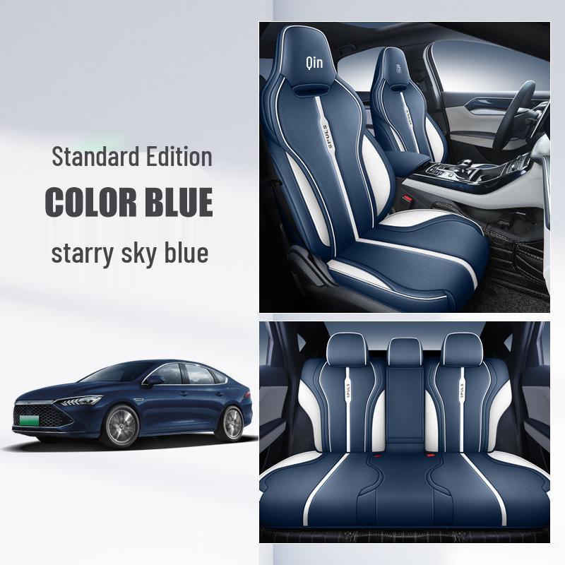 CKX Sports Leather Seat Cushion for BYD Qin PLUS - All-Season Cover