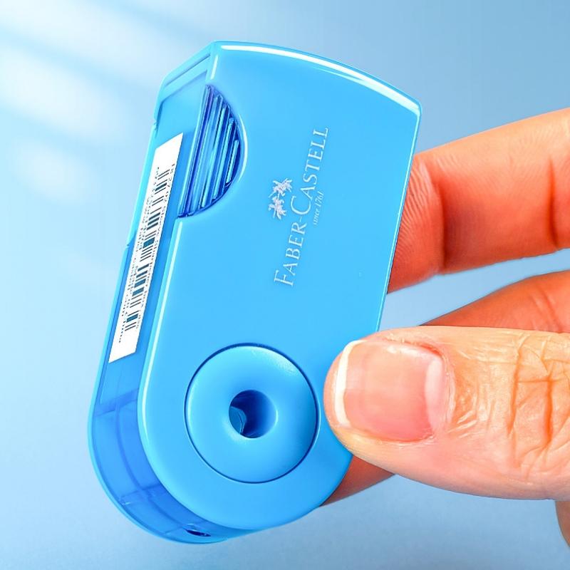 Faber Castell Single/Double Pencil Sharpener for Various Pencils School Office Pen Knife Mini Creative Student Stationery Item
