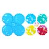 Holographic Light and Shadow Silicone Mold Flower Decorative Coaster Molds Crystal Epoxy Resin Mold DIY Jewelry Making