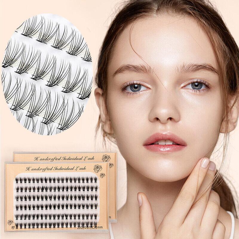 120 Bundles Eyelash Extension Faux Mink Eyelashes Individual Cluster Eye Lashes