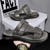 Sandals Men's 2025 New Summer Sports and Leisure Outer Wear, Light Driving and Stepping On Shit, Men's Dual-purpose Beach Sandals