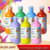 Zhongzhu 500ml Watervaste Acrylverf voor Muur & Graffiti Kunst, Kleurvast