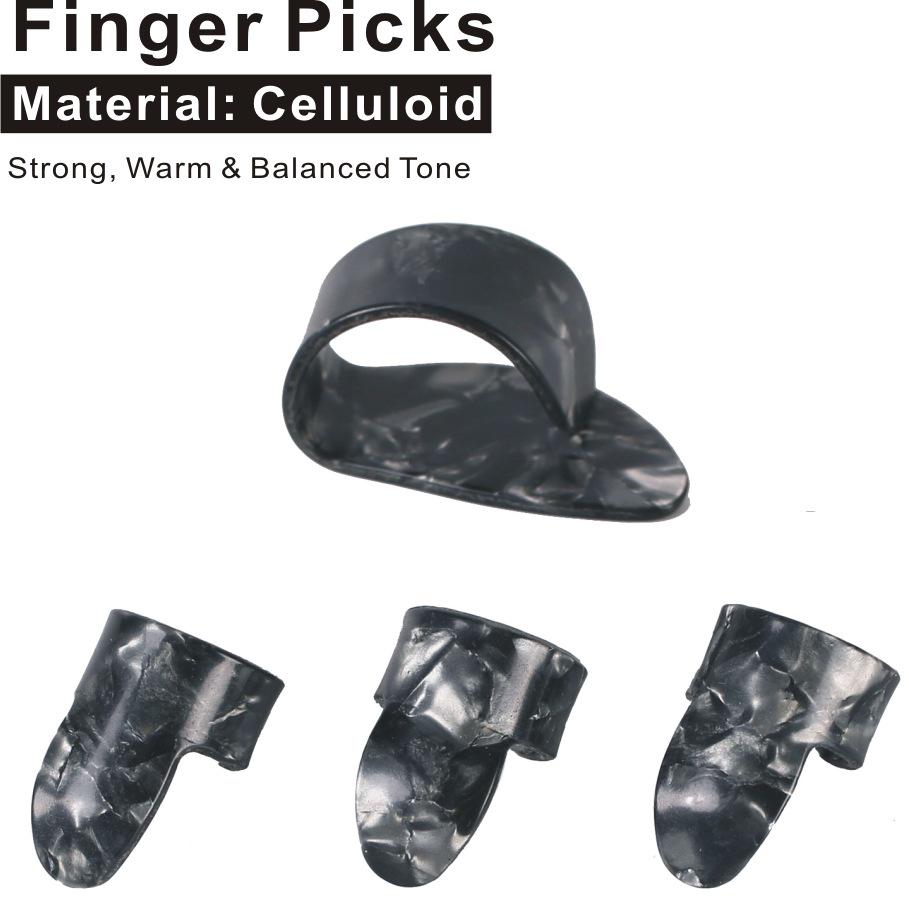 60mm Gitarren-Fingerrutschröhren-Set für E-Gitarre