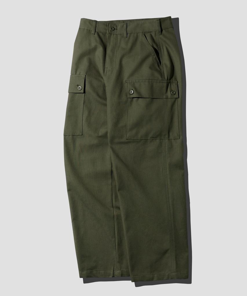 PERSTEP New Line Cargo Wide Work Pants Khaki Jylp4694