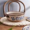 Ceramic Casserole Japanese Clay Soup Pot Hand Painted Arabesque Cookware Stew Pot Kitchen Home Small Saucepan Cooking Supplies