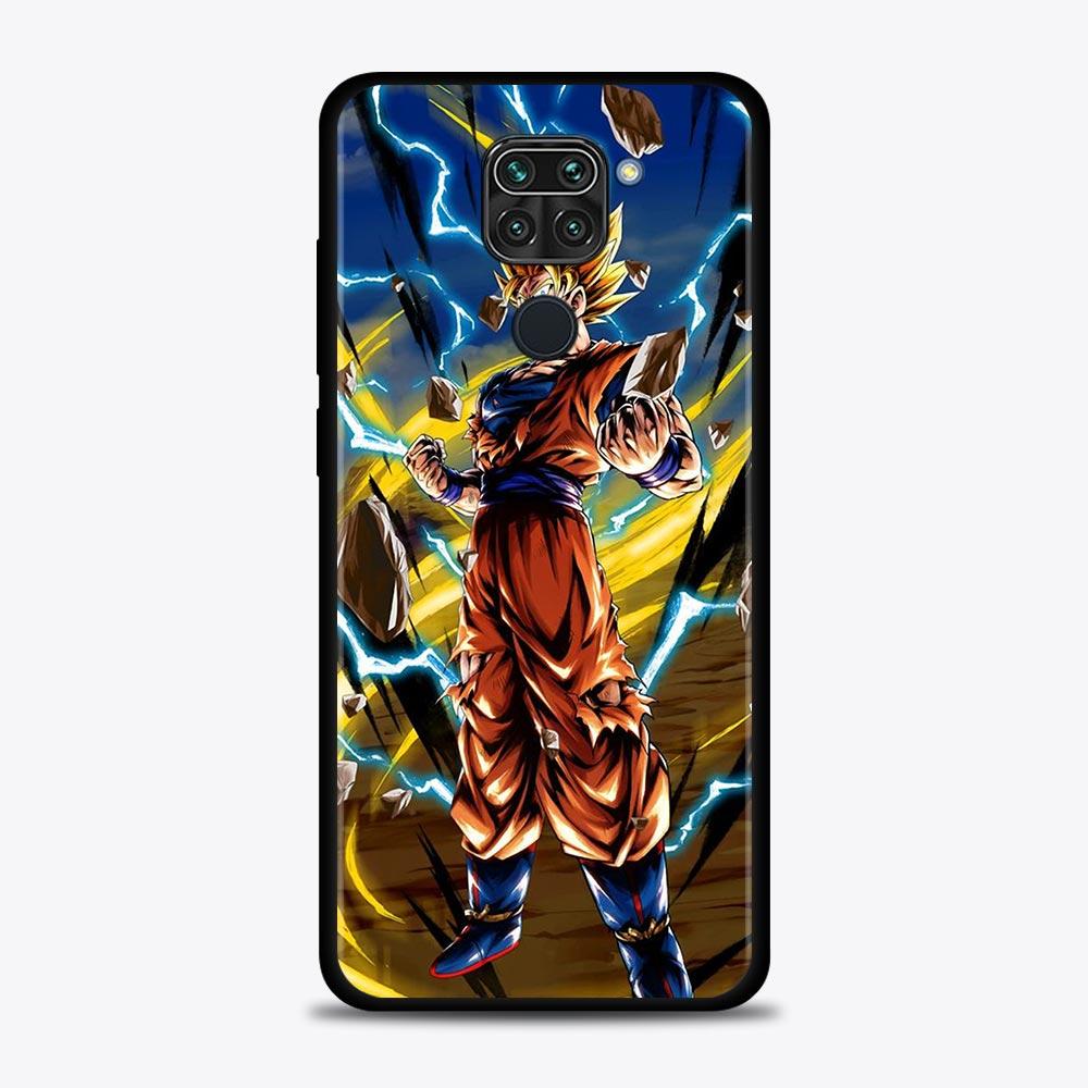 Cover For Xiaomi Redmi Note 11 10 9 8 7 Pro Max 9T 8T 9S Case for Redmi 10 9 8 9C 9A 8A 7A Anime Dragon Ball Son Goten Vegeta