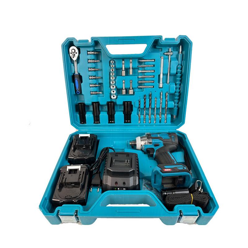 

Lanmo Cordless Brushless Impact Wrench & Screwdriver Kit CN plug (adapter included)