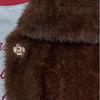 Maxza Wide Collar Fake Fur Jacket Ze12qj005nh