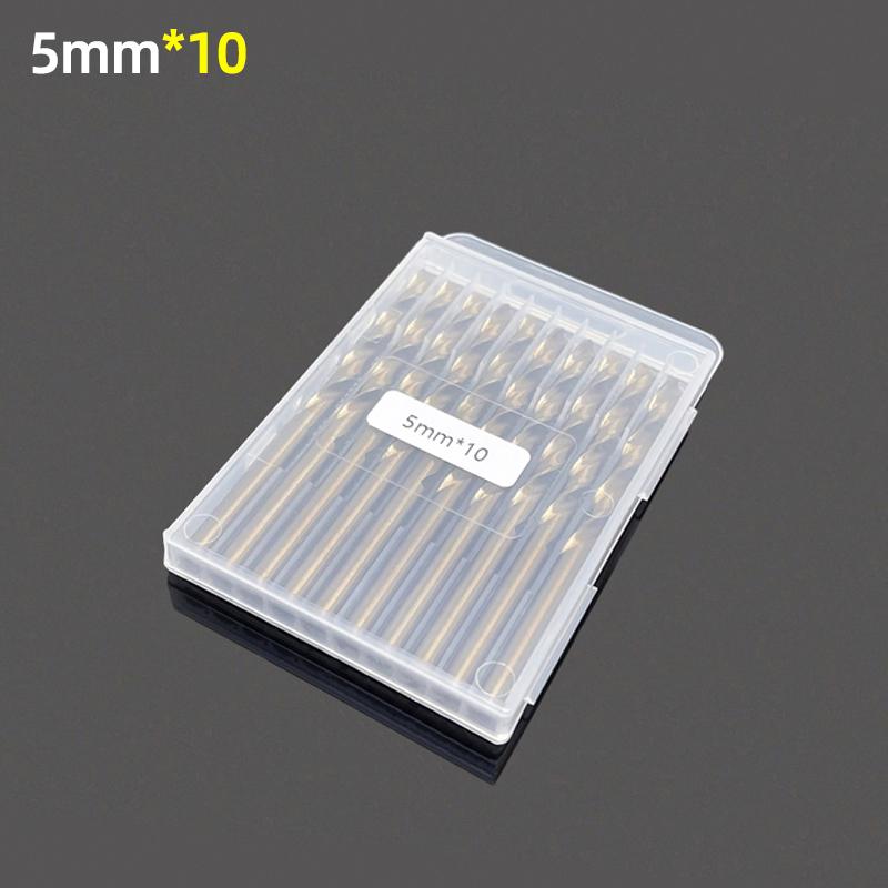 1 MM-13 MM Kobalt Schnellarbeitsstahl Spiralbohrer Loch M35 Edelstahl Werkzeugsatz Die gesamten Bodenmetall-Reibahlen-Werkzeuge