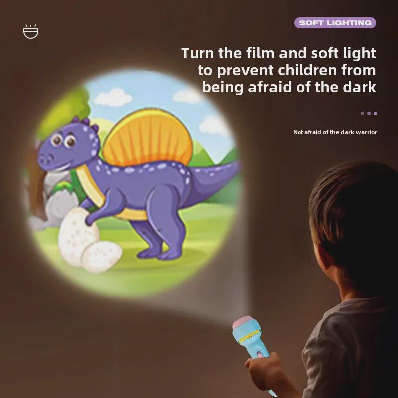 Children's Starry Sky Projector & Night Light: Educational Sleep Aid & Flashlight Toy