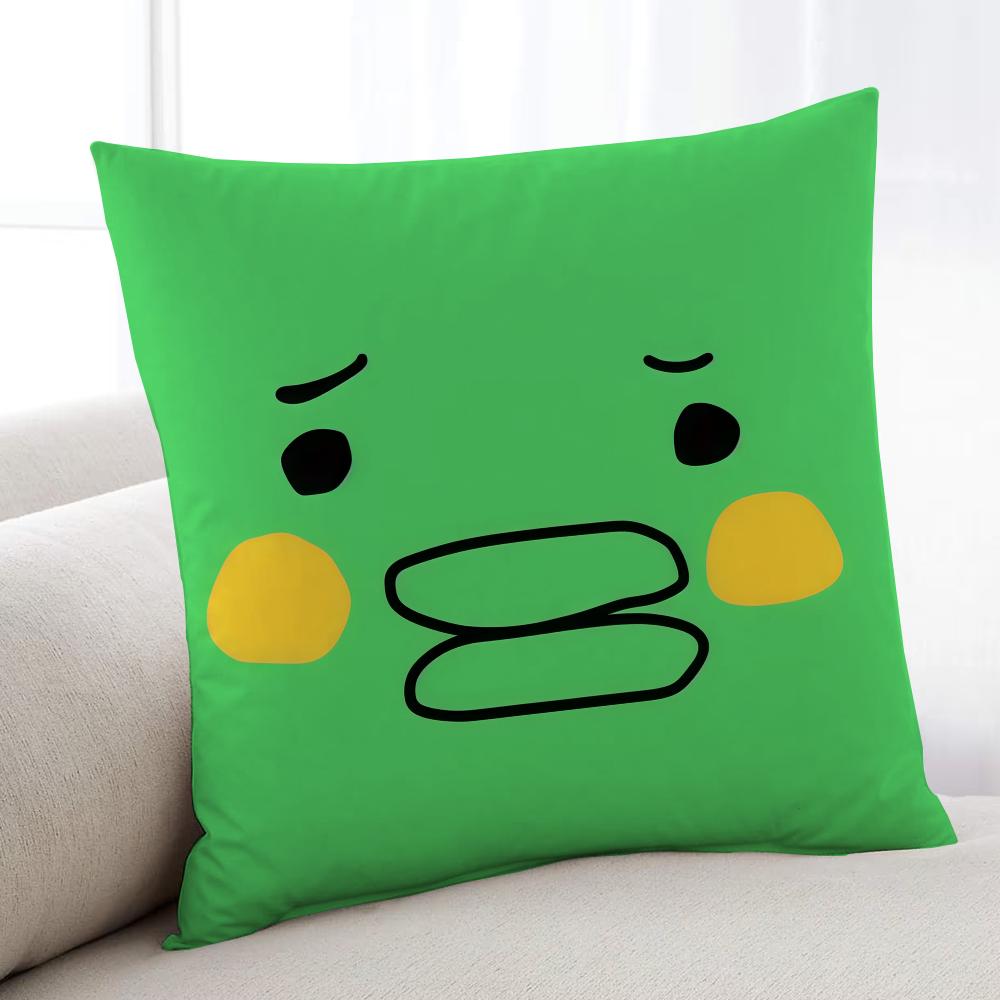

T-Tamagotchi K-kuchipatchi cushion cover Home Bedding Sofa living Room pillowcase Simple Soft Skin Cushion Cover Party Gift 12x12Inch