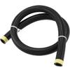 3ft 12AN Fuel Hose AN12 Universal Car Braided Nylon Stainless Steel CPE Oil Fuel Gas Line Hose Black Replacement Car Parts