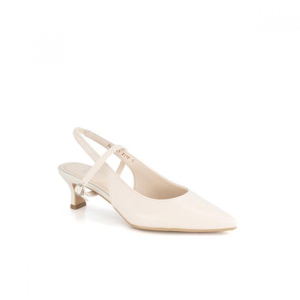 

DakS Women S ShoeS 5cm baSic Stiletto Slingback dlo603lS35 Ivory 225/IVORY (LS35)